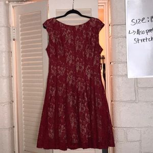 Red Lace Dress